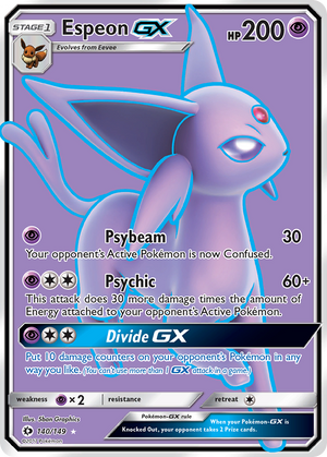 Espeon GX (140/149) [Sun &amp; Moon: Base Set] 