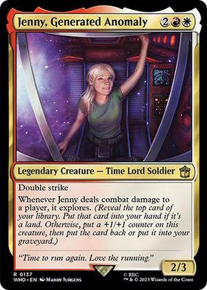 Jenny, Generated Anomaly [Doctor Who] 
