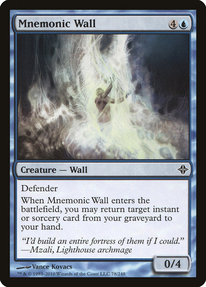 Mnemonic Wall [Rise of the Eldrazi]