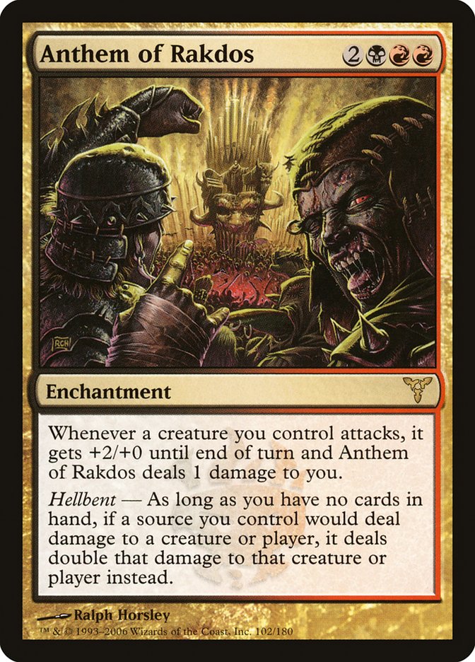 Anthem of Rakdos [Dissension] 