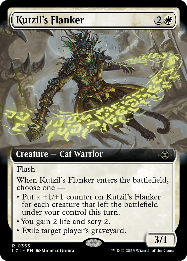 Kutzil's Flanker (Extended Art) [The Lost Caverns of Ixalan] 