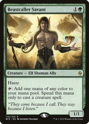 Beastcaller Savant [Battle for Zendikar] 
