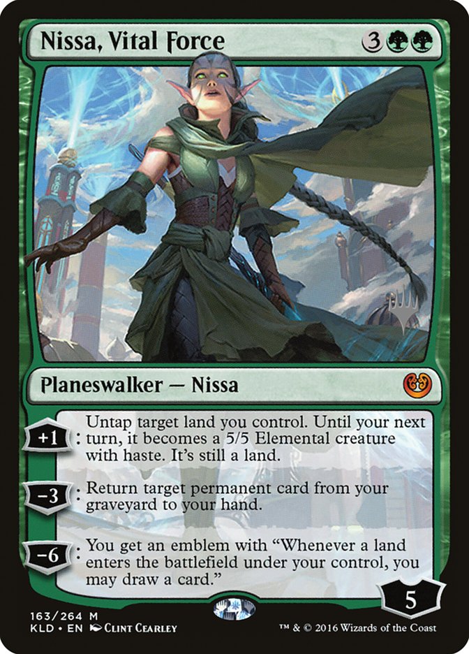 Nissa, Vital Force (Promo Pack) [Kaladesh Promos] 