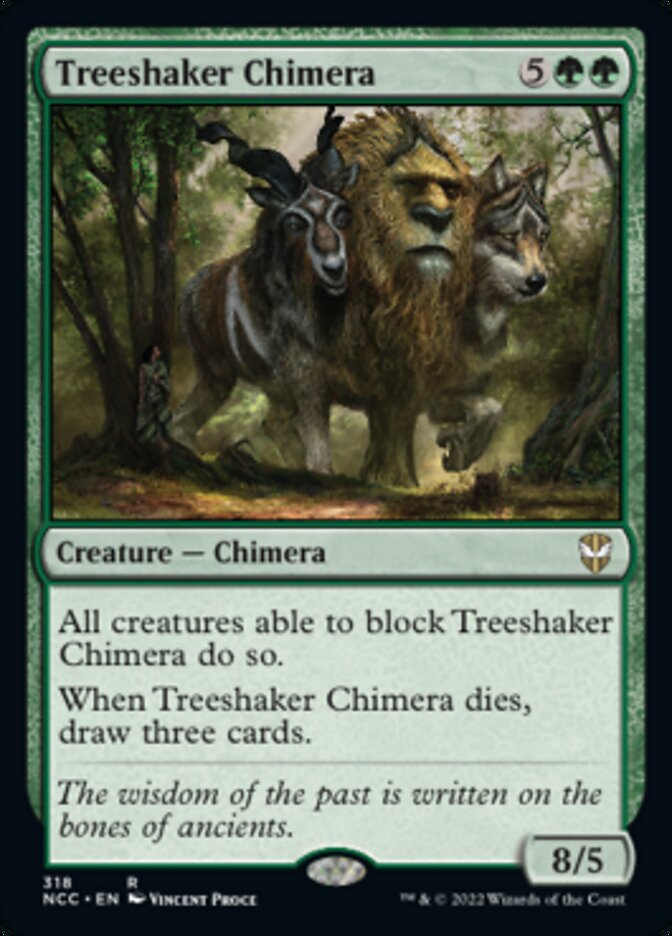 Treeshaker Chimera [Streets of New Capenna Commander] 