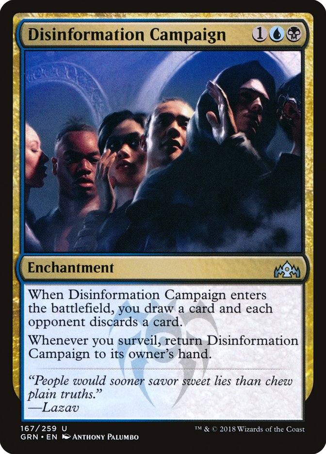 Disinformation Campaign [Guilds of Ravnica] 