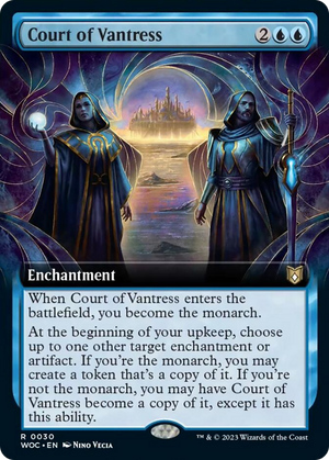 Court of Vantress (Extended Art) [Wilds of Eldraine Commander] 