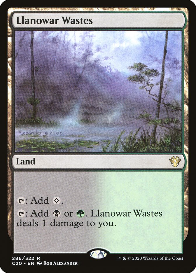 Llanowar Wastes [Order 2020] 
