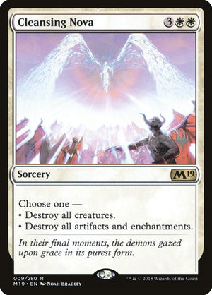 Cleansing Nova (Promo Pack) [Core Set 2019 Promos] 