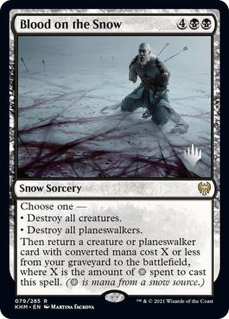 Blood on the Snow (Promo Pack) [Kaldheim Promos] 