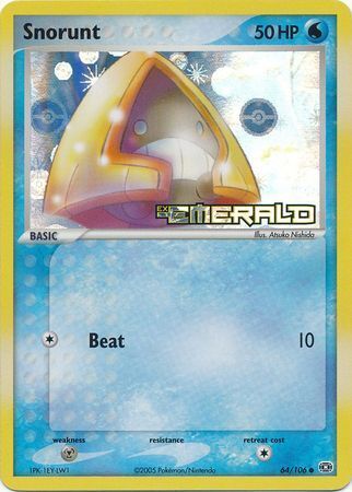 Snorunt (64/106) (Stamped) [EX: Emerald] 