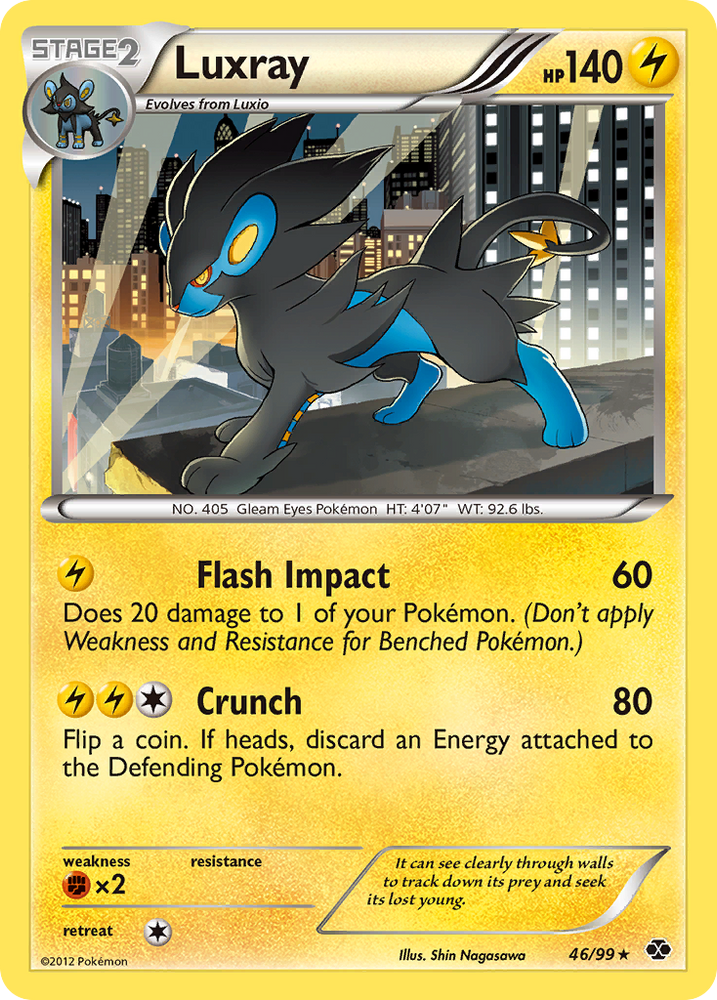 Luxray (46/99) [Black & White: Next Destinies]