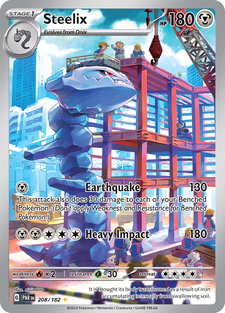 Steelix (208/182) [Scarlet & Violet: Paradox Rift] 