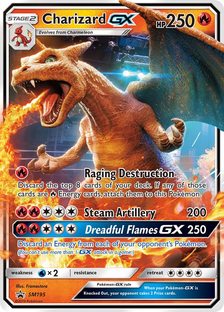 Charizard GX (SM195) [Sun &amp; Moon: Black Star Promos] 