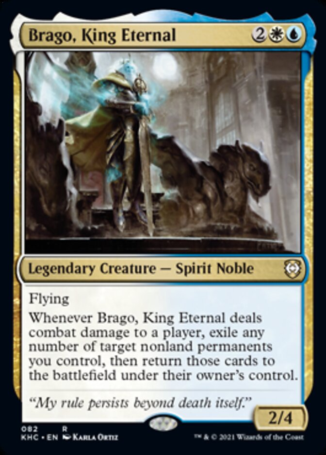 Brago, King Eternal [Kaldheim Commander] 