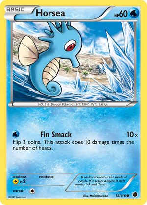 Horsea (18/116) [Black &amp; White: Plasma Freeze] 