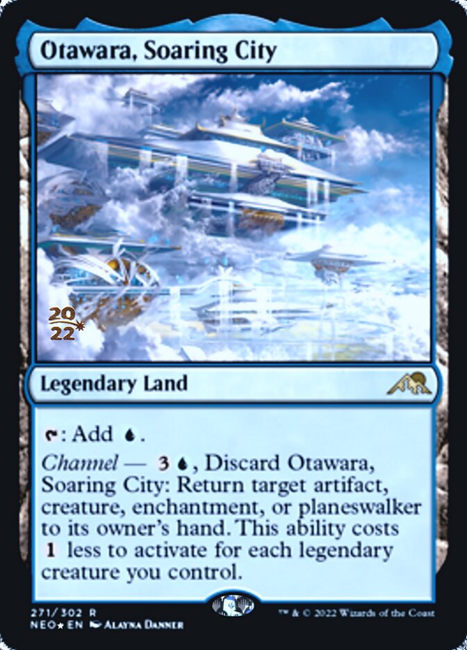 Otawara, Soaring City [Kamigawa: Neon Dynasty Prerelease Promos] 