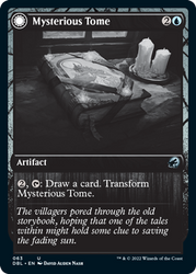 Mysterious Tome // Chilling Chronicle [Innistrad: Double Feature] 