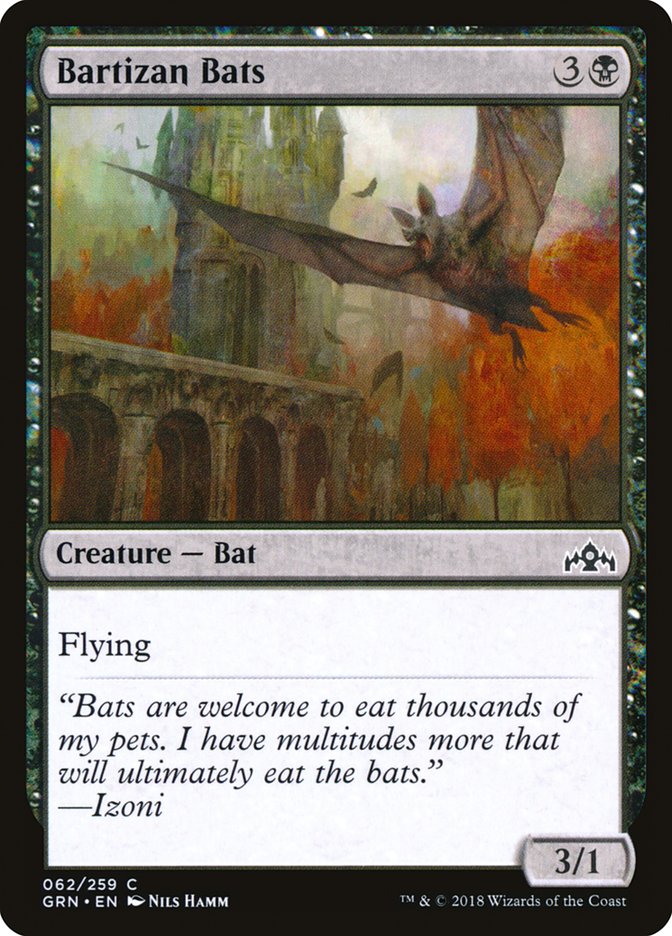 Bartizan Bats [Guilds of Ravnica] 