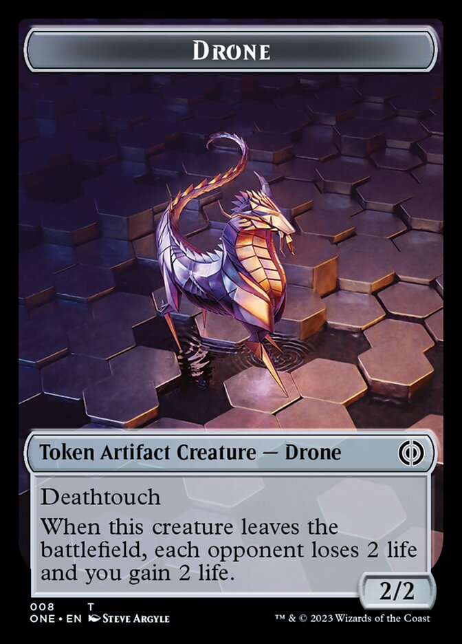 Drone Token [Phyrexia: All Will Be One Tokens] 