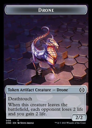 Drone Token [Phyrexia: All Will Be One Tokens] 