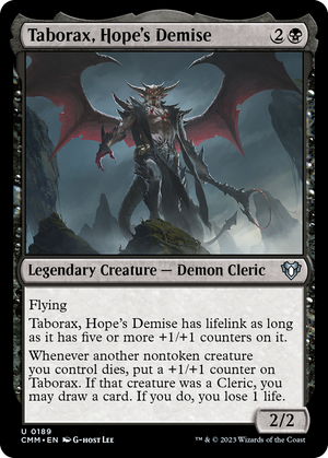 Taborax, Hope's Demise [Commander Masters] 