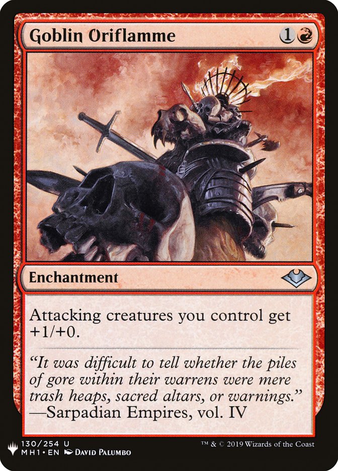 Goblin Oriflamme [Mystery Booster] 