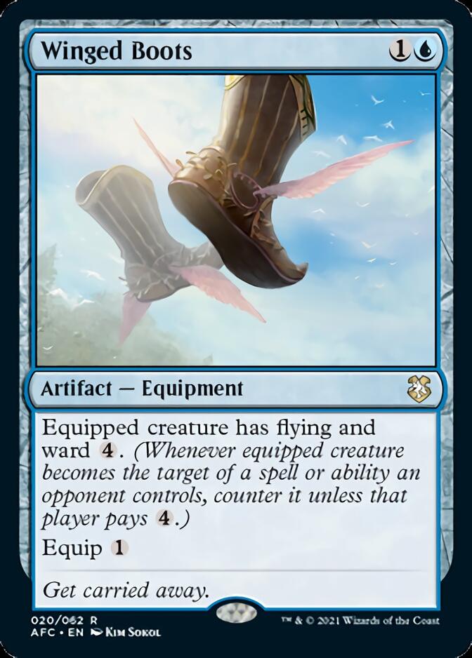 Winged Boots [Dungeons & Dragons: Adventures in the Forgotten Realms Commander] 