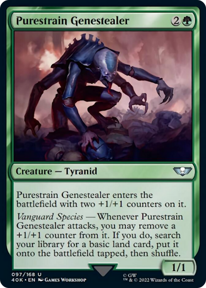 Purestrain Genestealer (Surge Foil) [Warhammer 40,000] 