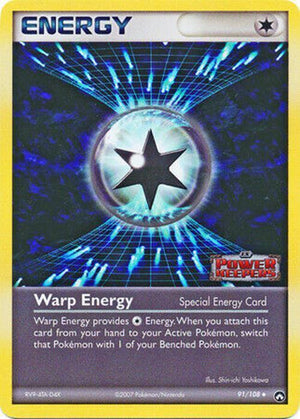 Warp Energy (91/108) (Stamped) [EX: Power Keepers] 