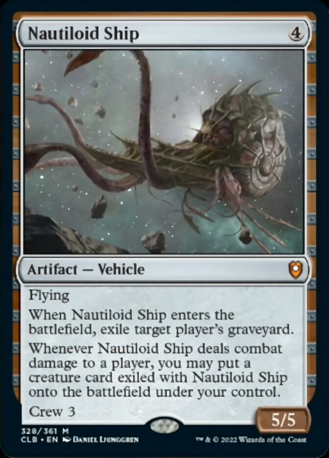 Nautiloid Ship [Commander Legends: Battle for Baldur's Gate] 