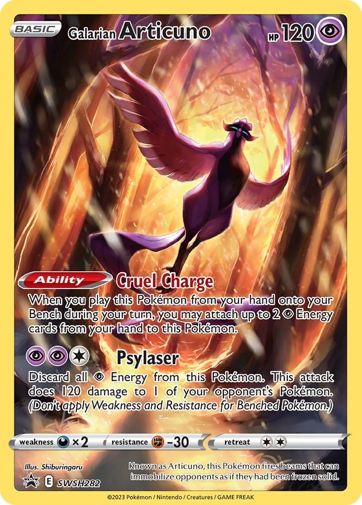 Galarian Articuno (SWSH282) [Sword & Shield: Black Star Promos] 