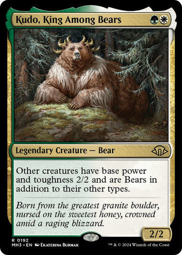 Kudo, King Among Bears [Modern Horizons 3] 