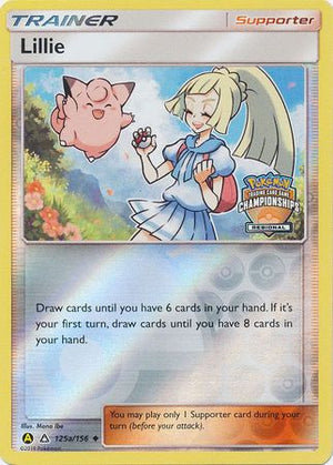 Lillie (125a/156) (Regional Promo) [Sun &amp; Moon: Ultra Prism] 