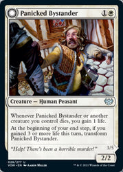 Panicked Bystander // Cackling Culprit [Innistrad: Crimson Vow] 