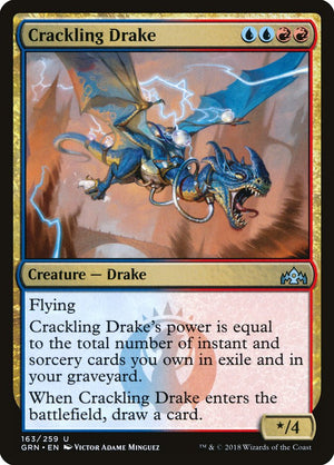 Crackling Drake [Guilds of Ravnica] 