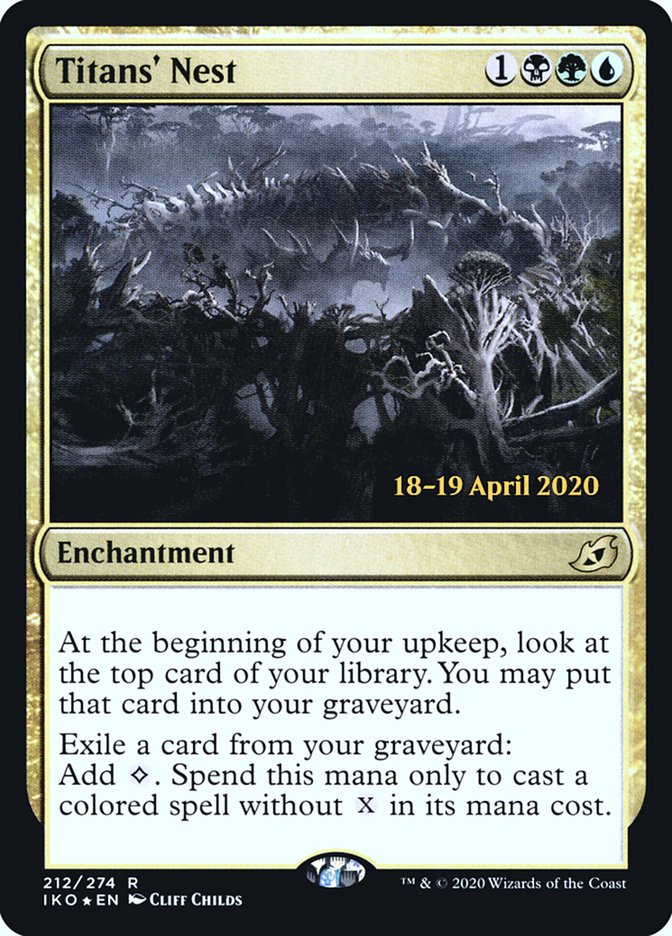 Titans' Nest [Ikoria: Lair of Behemoths Prerelease Promos] 