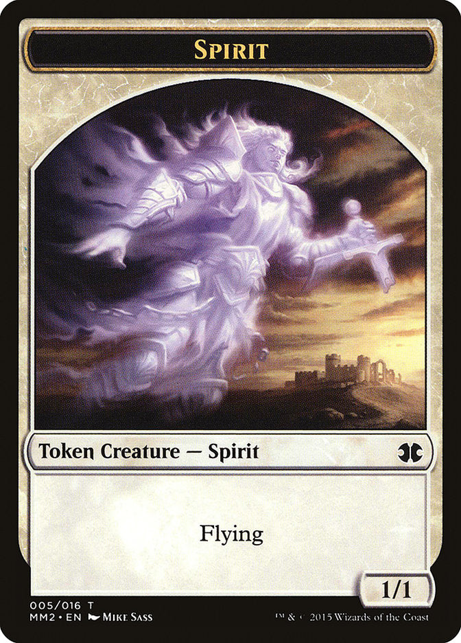 Spirit Token [Modern Masters 2015 Tokens] 