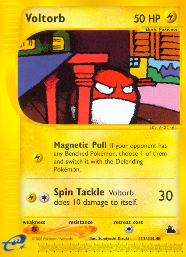 Voltorb (113/144) [Skyridge] 