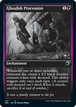 Ghoulish Procession [Innistrad: Double Feature] 