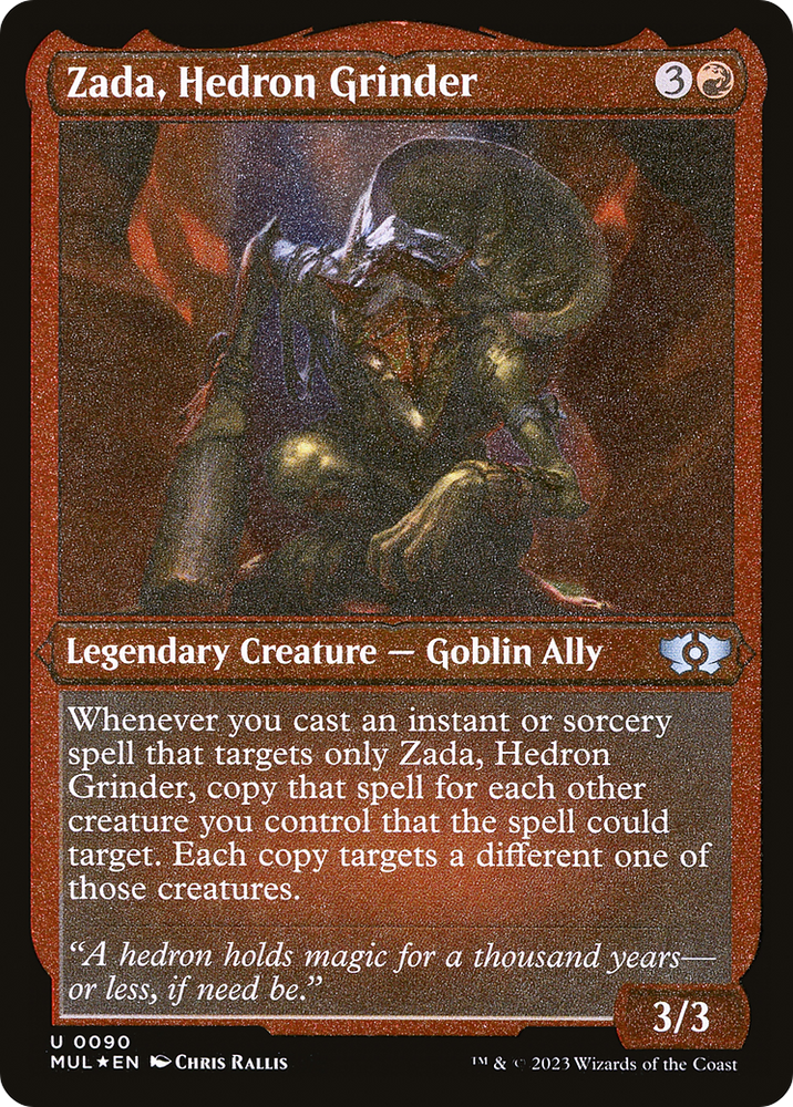 Zada, Hedron Grinder (Foil Etched) [Multiverse Legends] 