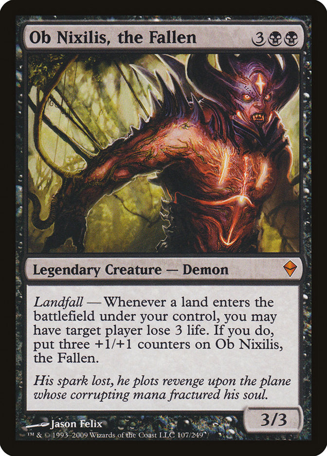 Ob Nixilis, the Fallen [Zendikar] 