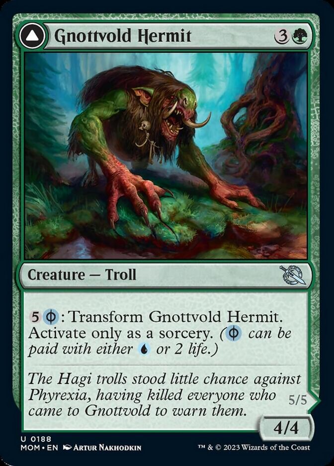 Gnottvold Hermit // Chrome Host Hulk [March of the Machine] 