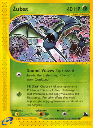 Zubat (117/144) [Skyridge] 