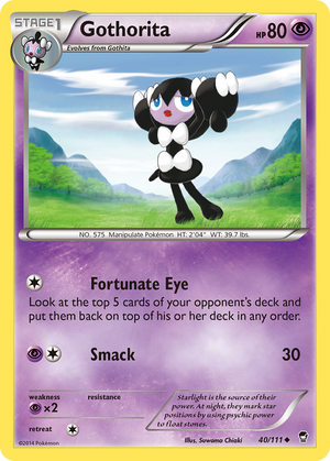 Gothorita (40/111) [XY: Furious Fists] 