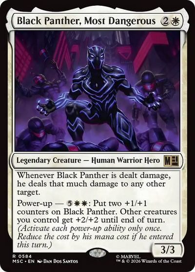 Black Panther, Most Dangerous [Marvel Super Heroes Commander]