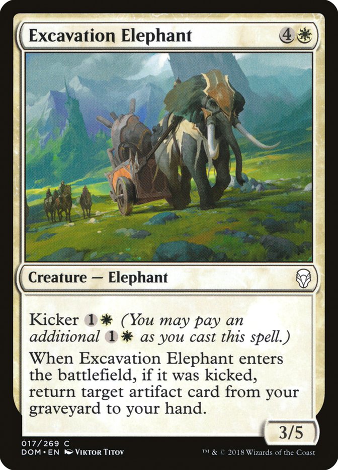 Elephant Excavation [Dominaria] 