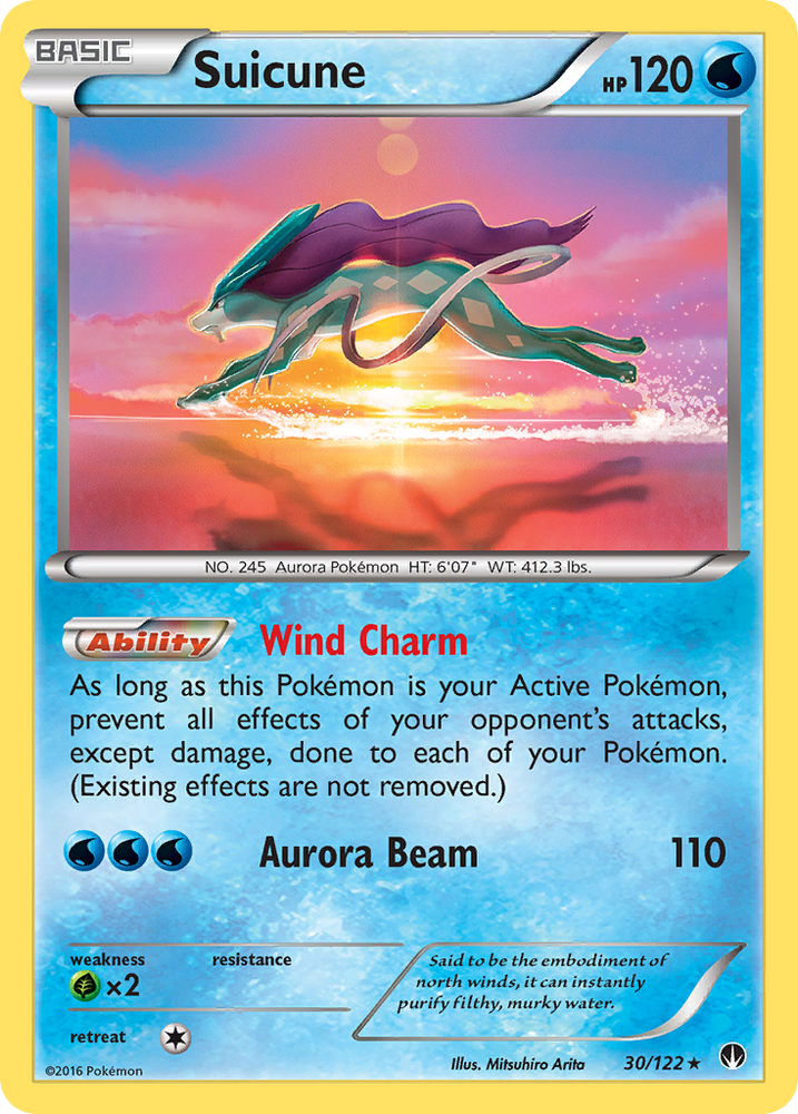 Suicune (30/122) [XY: BREAKpoint] 