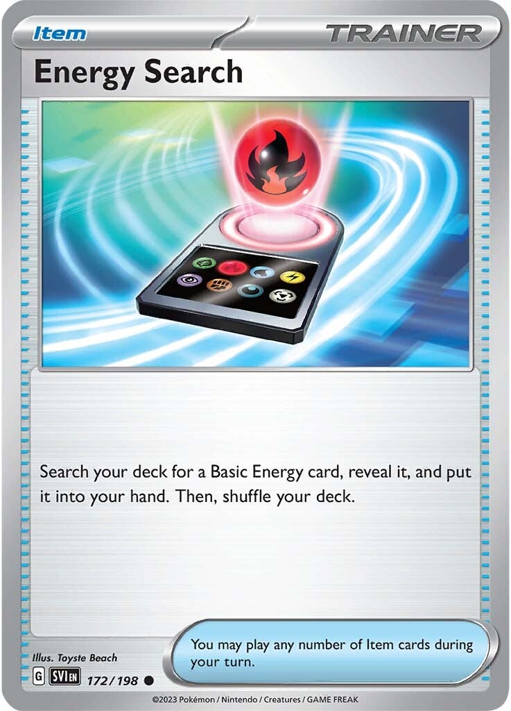 Energy Search (172/198) [Scarlet & Violet: Base Set] 