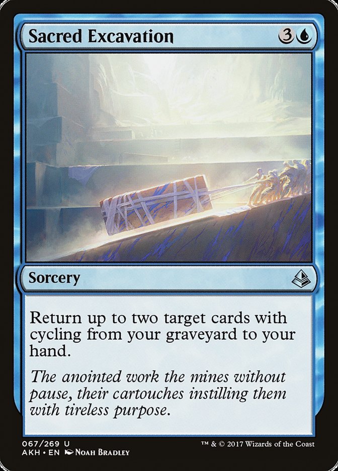 Sacred Excavation [Amonkhet] 