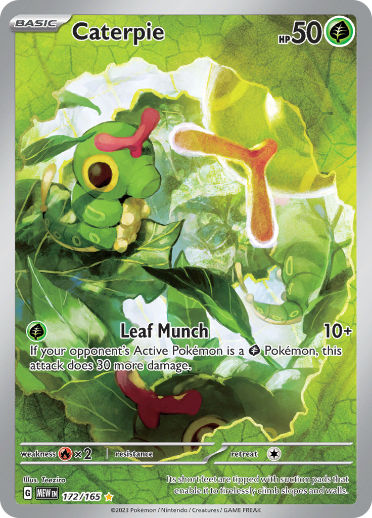 Caterpie (172/165) [Scarlet & Violet: 151] 